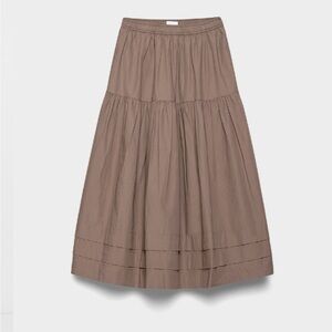 Aritzia Little Moon Samara Poplin Skirt